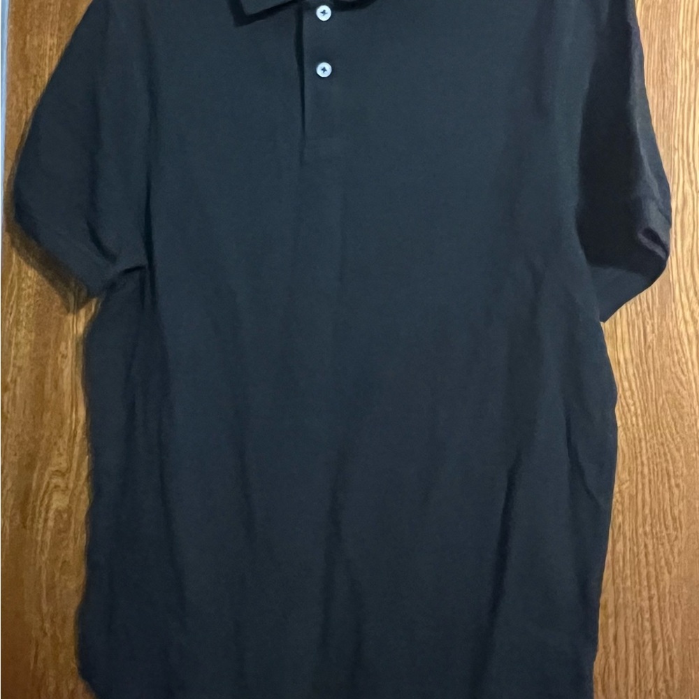Amazon Essentials Black Polo Shirt